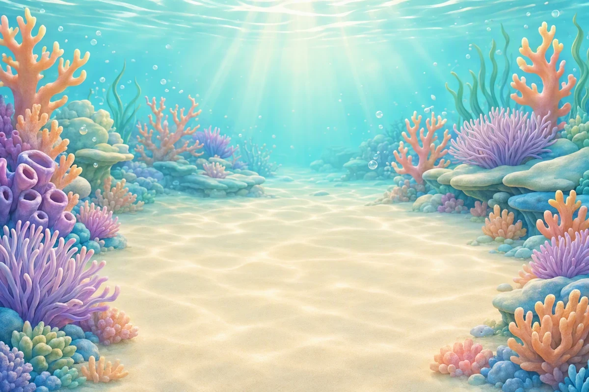 A colourful underwater world